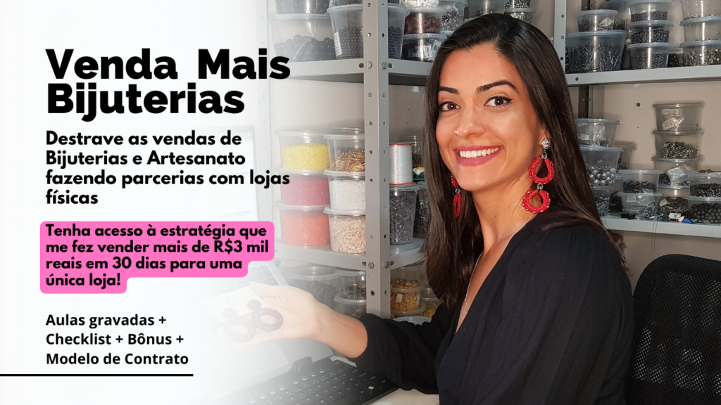 aprenda a vender bijuterias no atacado e consignado