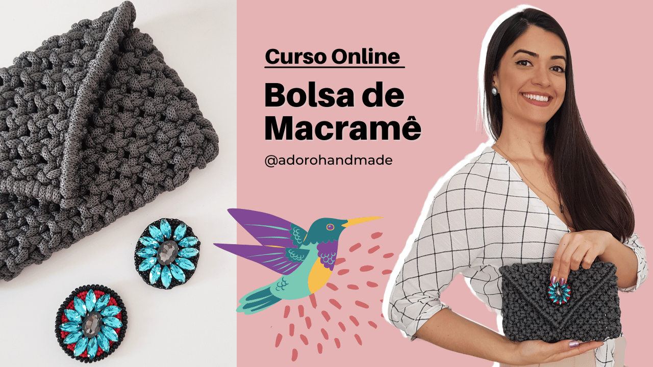 Bolsa de Macramê